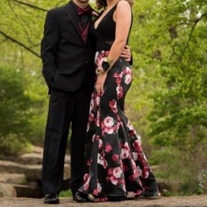 Floral Prom/Formal Dress from David’s Bridal